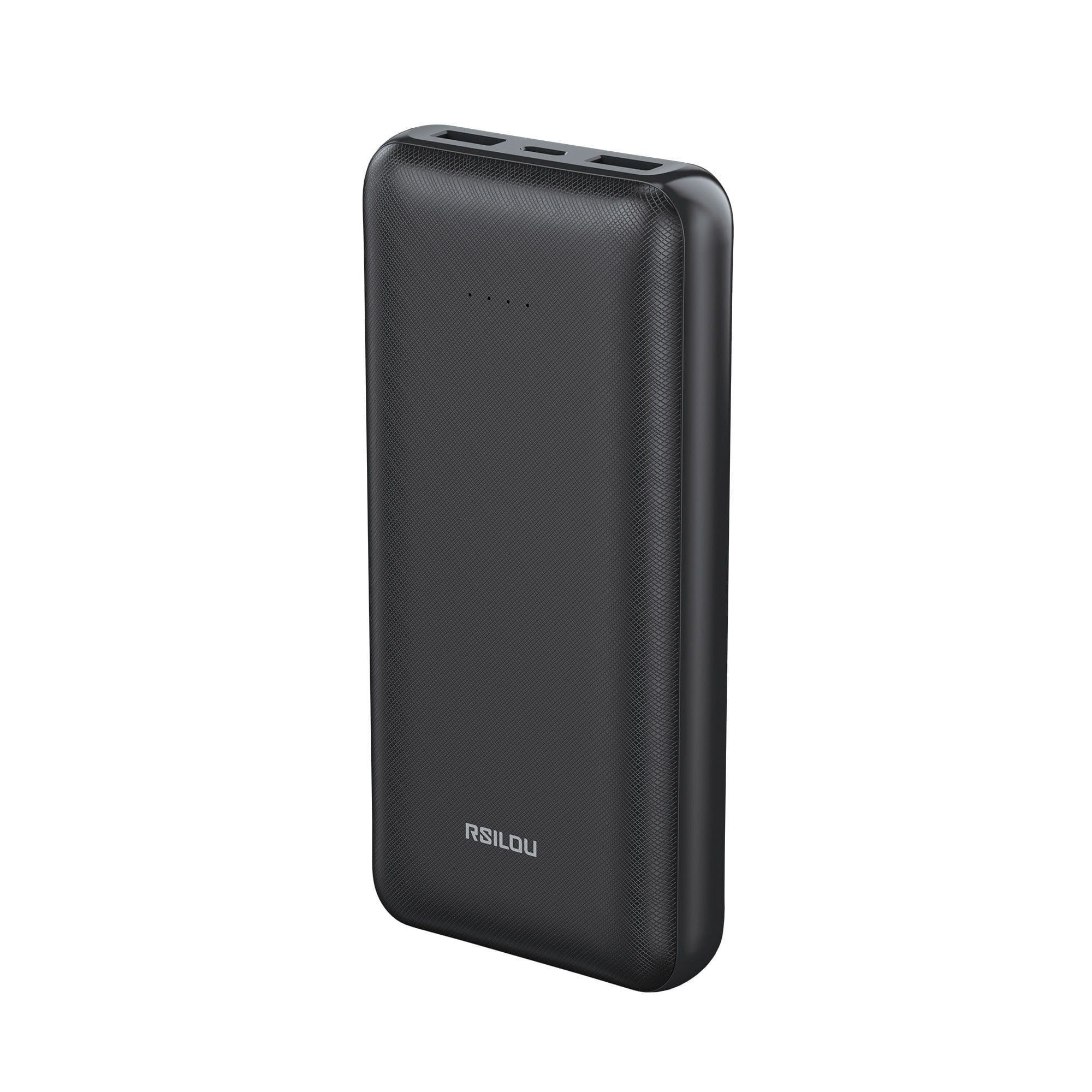 Rsilou R1004 Power Bank 20000mAh Capacity  ? Dual USB-A Ports, Type-C Input, High Capacity, Smart Identification, and Advanced Safety, 74Wh Total Power Output, 2 USB-A ports out and 1 USC-C in, Dual-Port Charging | 12 month local warranty