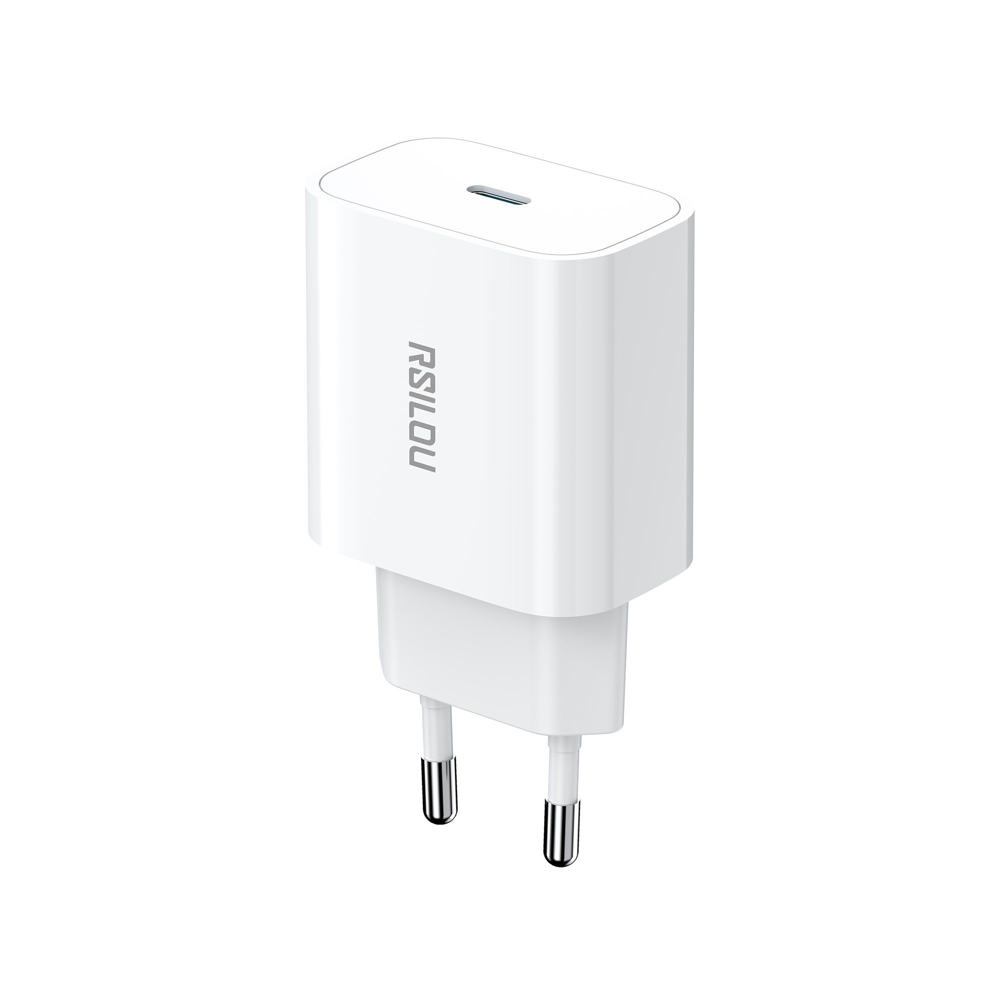Rsilou R4232 20W USB-C Fast Charger, GaN, Compact, Fast, and Reliable Charging, Supports with samsung, oppo, apple and all smartphones, tablets, Bluetooth headphones, etc | 12 month local warranty